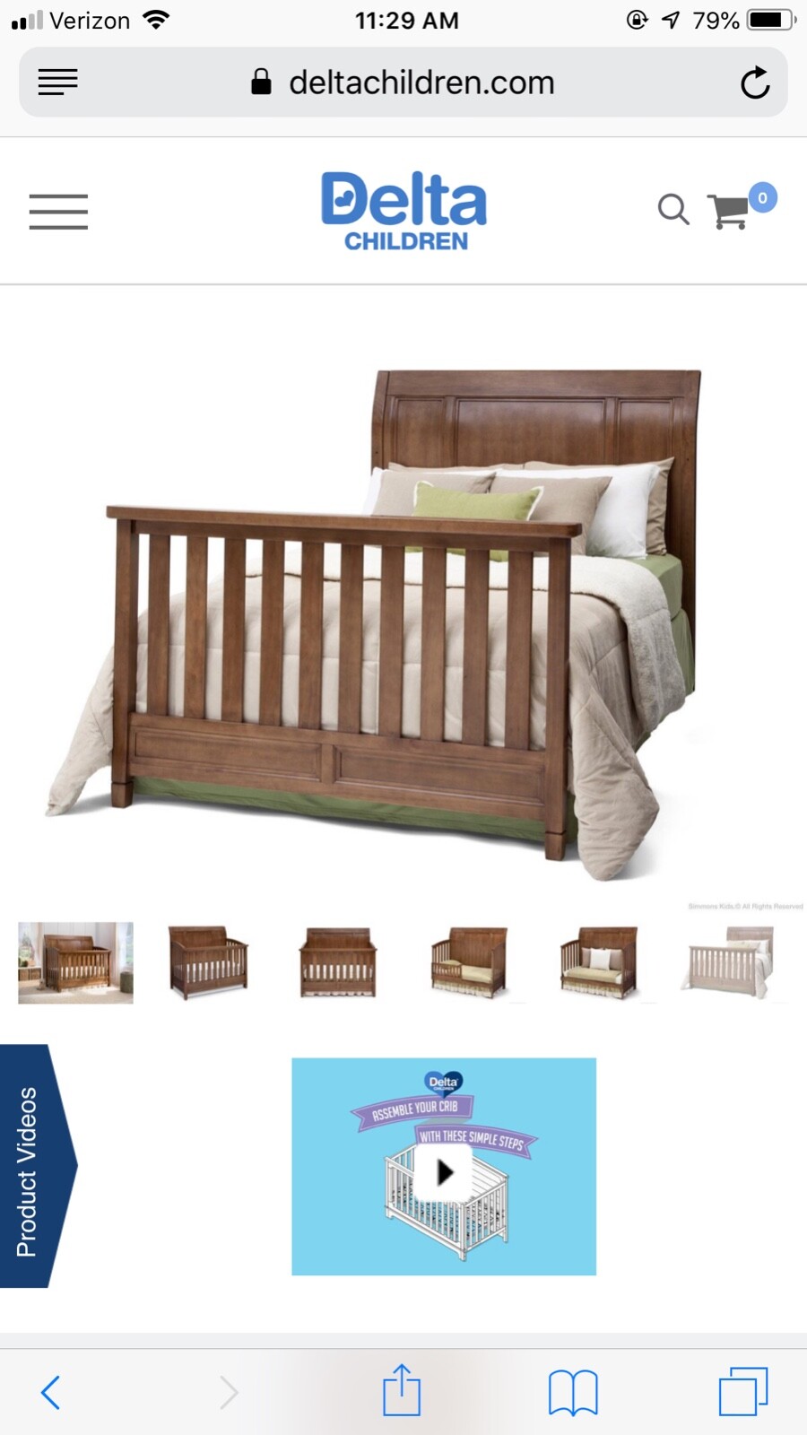 simmons kingsley crib